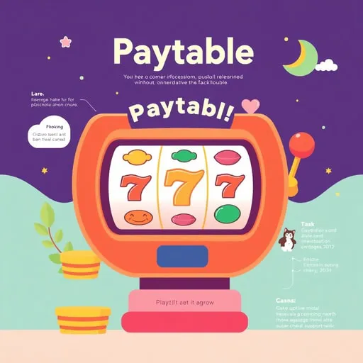娛樂城老虎機教學：如何看懂Paytable與RTP